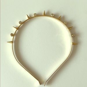 Gold Rhinestone/ Stud Headband